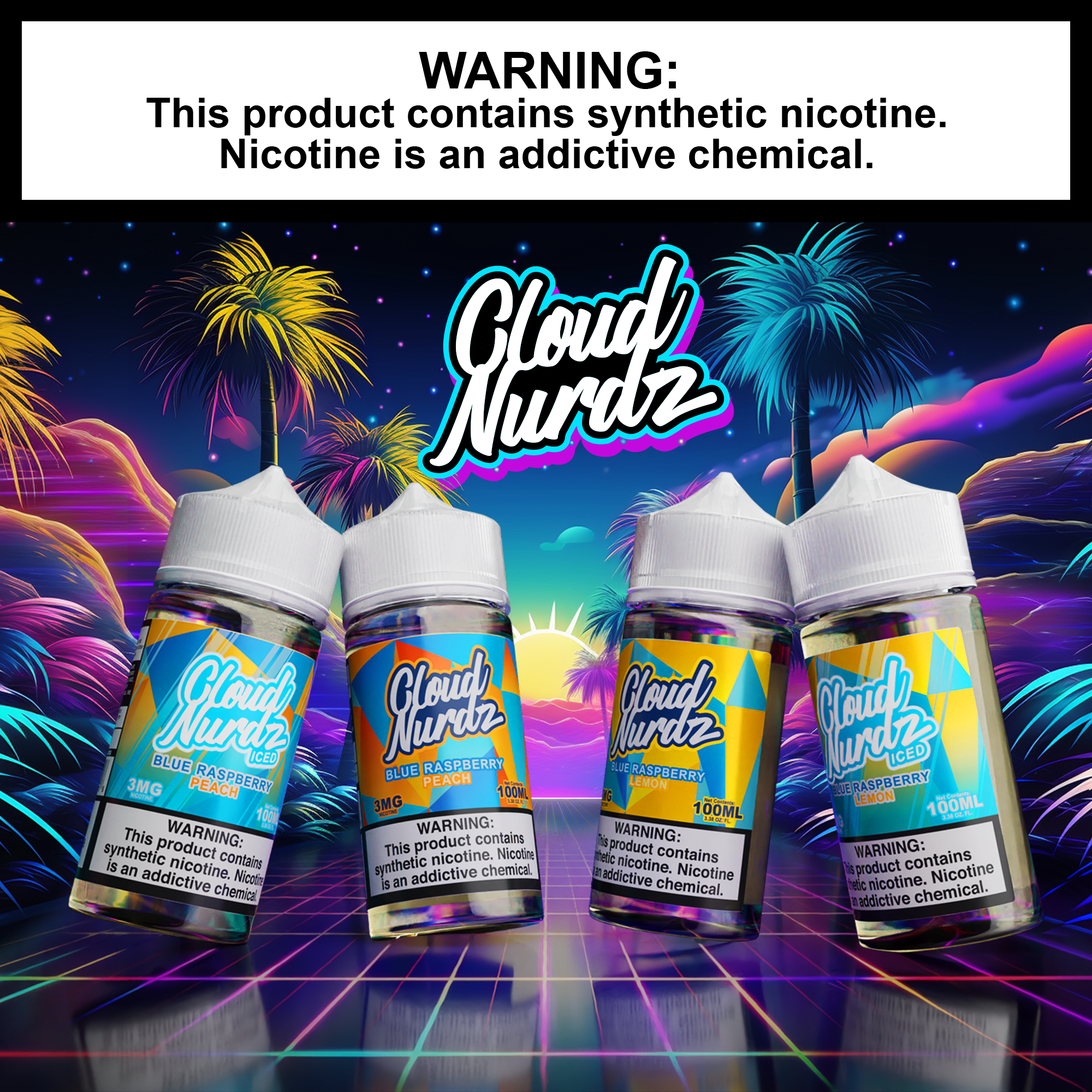 Cloud Nurdz TFN E-Juice (100 ml)