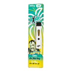 Vape pen DISPOSABLE MOD packaging with colorful design and branding on a white background fRONT iMAGE