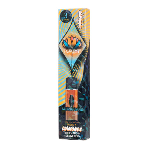 disposable vape mod packaged product with colorful design and branding on a white background