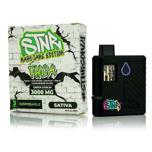 Vape Mod disposable vape pen with packaging featuring graffiti-style design on a white background