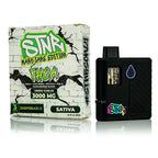 Vape Mod disposable vape pen with packaging featuring graffiti-style design on a white background