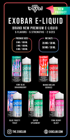 Exodus ExoBar Salt Nicotine (30ml)