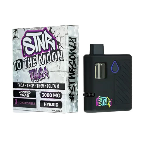 disposable vape mod  with packaging on a white background